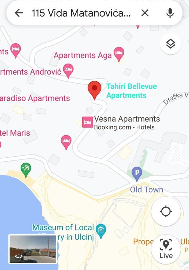 Tahiri Bellevue Apartments Ούλτσιν Εξωτερικό φωτογραφία